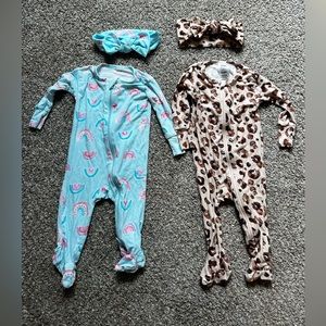 Gerber Softest Edit Bamboo Footies & Headbands